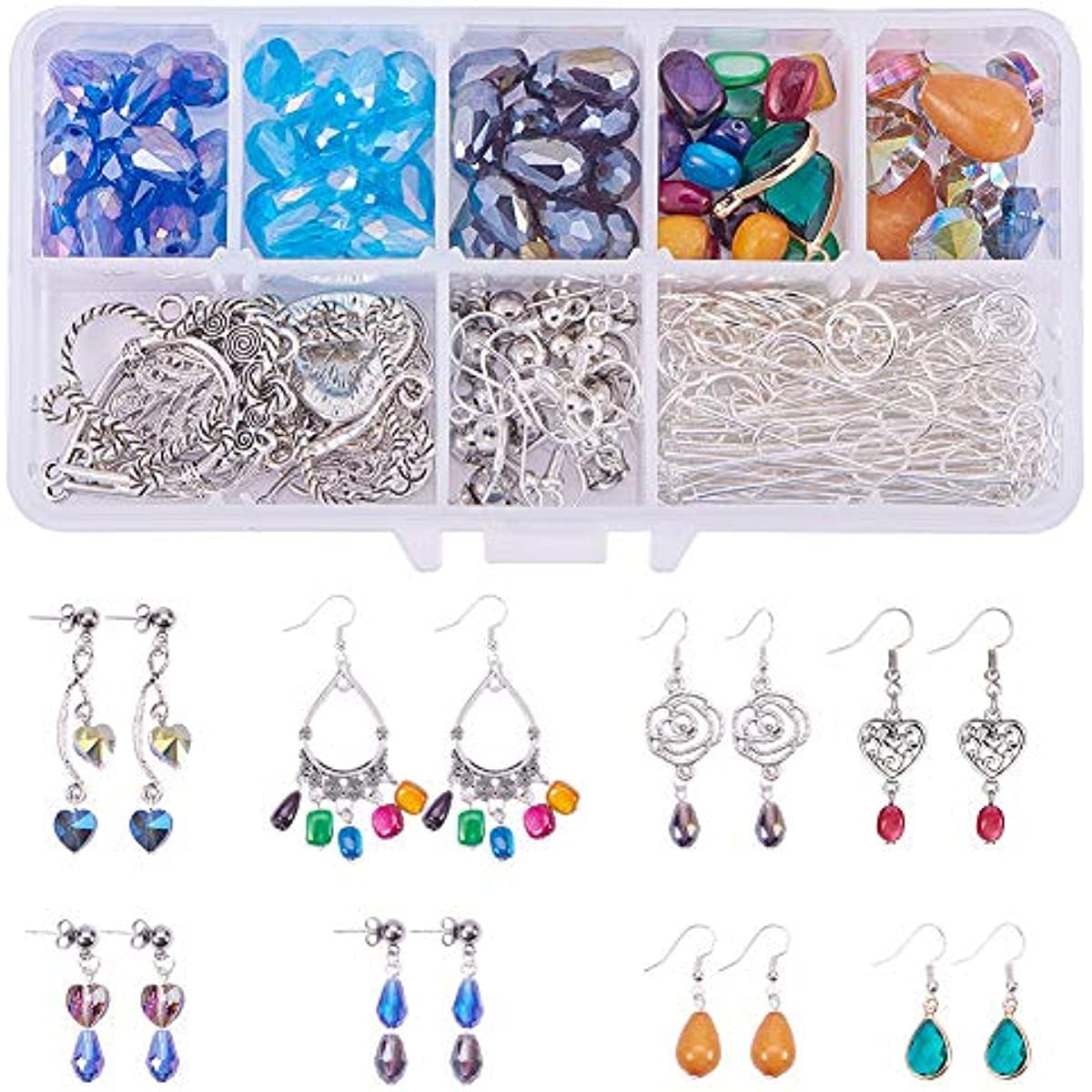 Eclectic Fringe Earrings Chandelier DIY Jewelry Making Mini Kit