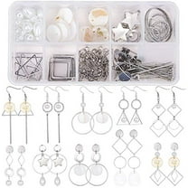 MENKEY Earring Making Kit, Copper,1403pcs Earring Kit for Making Earrings  with Earring Hooks, Jump Rings, Earring Backs, Jump Ring Opener 