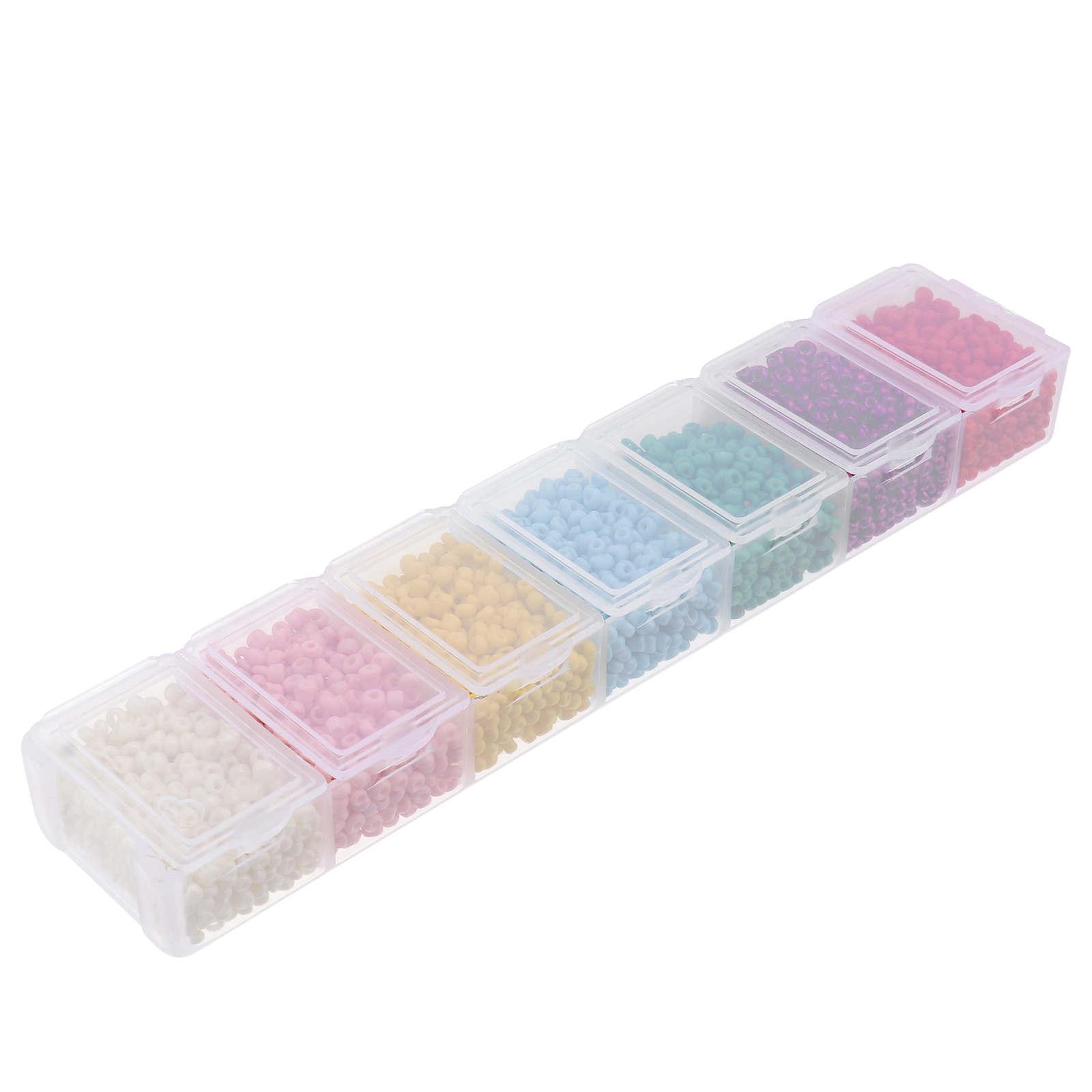 1 Box DIY Round Beads Jewelry Making Glass Beads Jewelries Bead