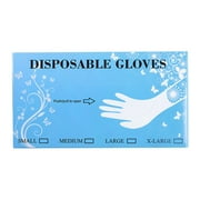 1 Box Disposable PE Gloves Extractable Film Gloves Practical Hand Protective Gloves 500pcs/Box, 0.4g