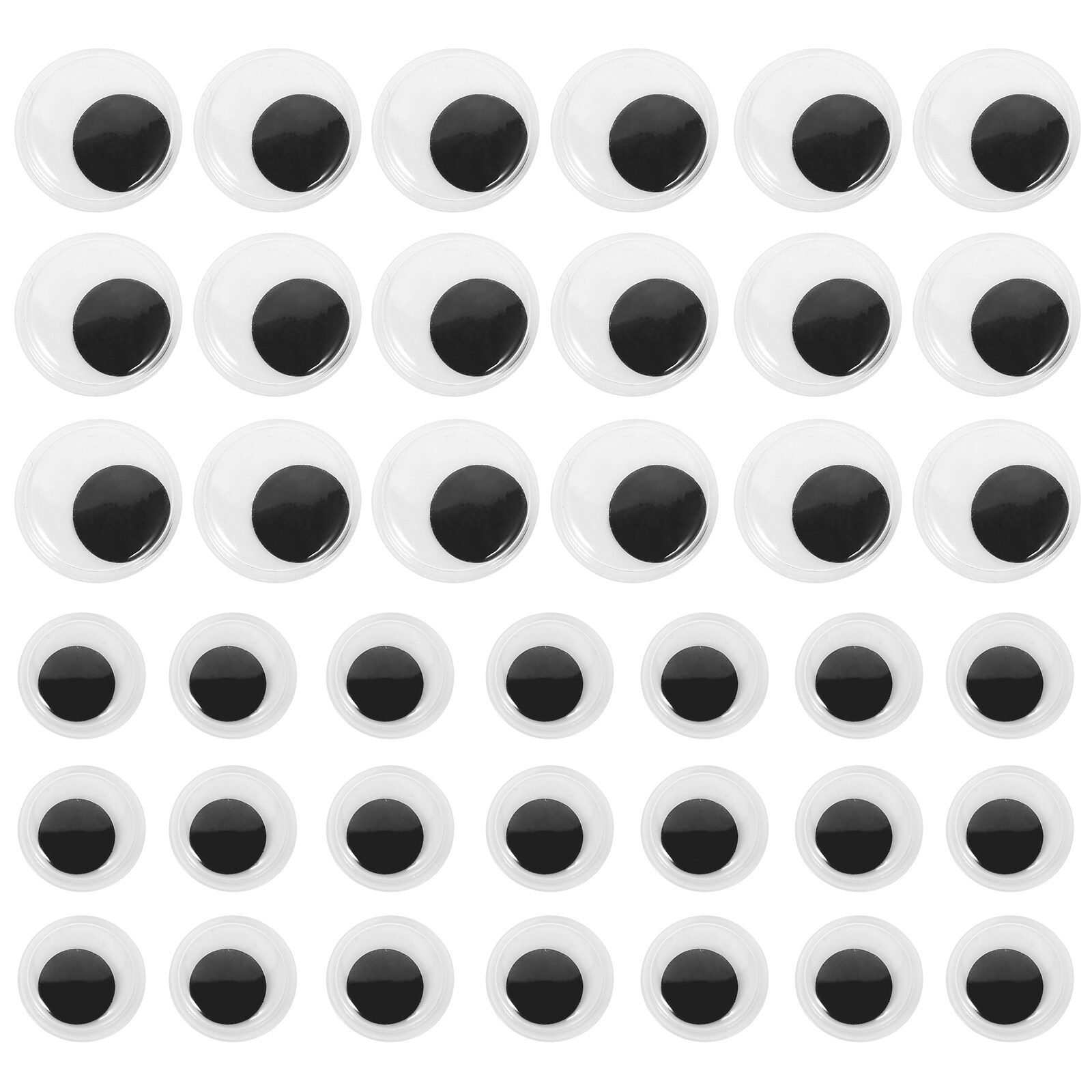 1 Box Diy Eyeball Decors Fake Luminous Eyeballs Doll Eyes Materials Diy