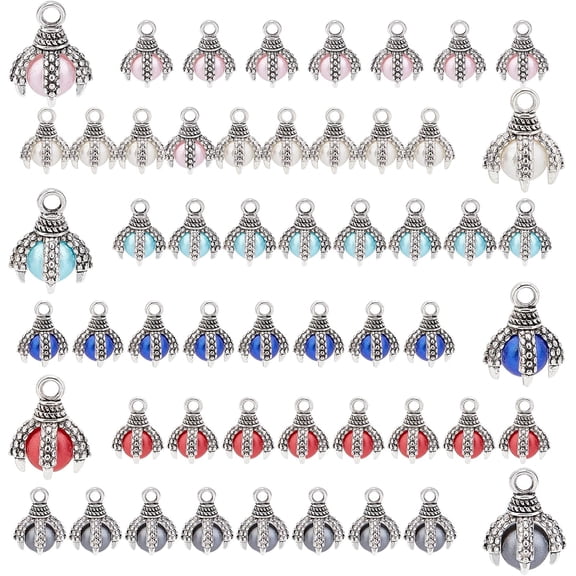 1 Box Dragon Charms Bulk Dragon Claws Beads 11x14mm Eagle Claw Bead Dragons Animal Charms Imitation Pearl Drop Bead for Jewelry Making Charm DIY Supplies Necklace Bracelet Earrings Craft DIY