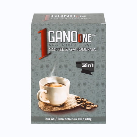 1 Box Gano One 2 in 1 Coffee - with Organic Ganoderma Extract