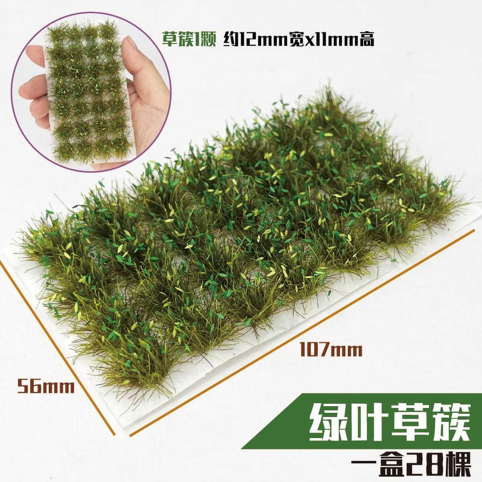 1 Box Grass Tuft DIY Model Railroad Scenery Grass Model Small Gaming
