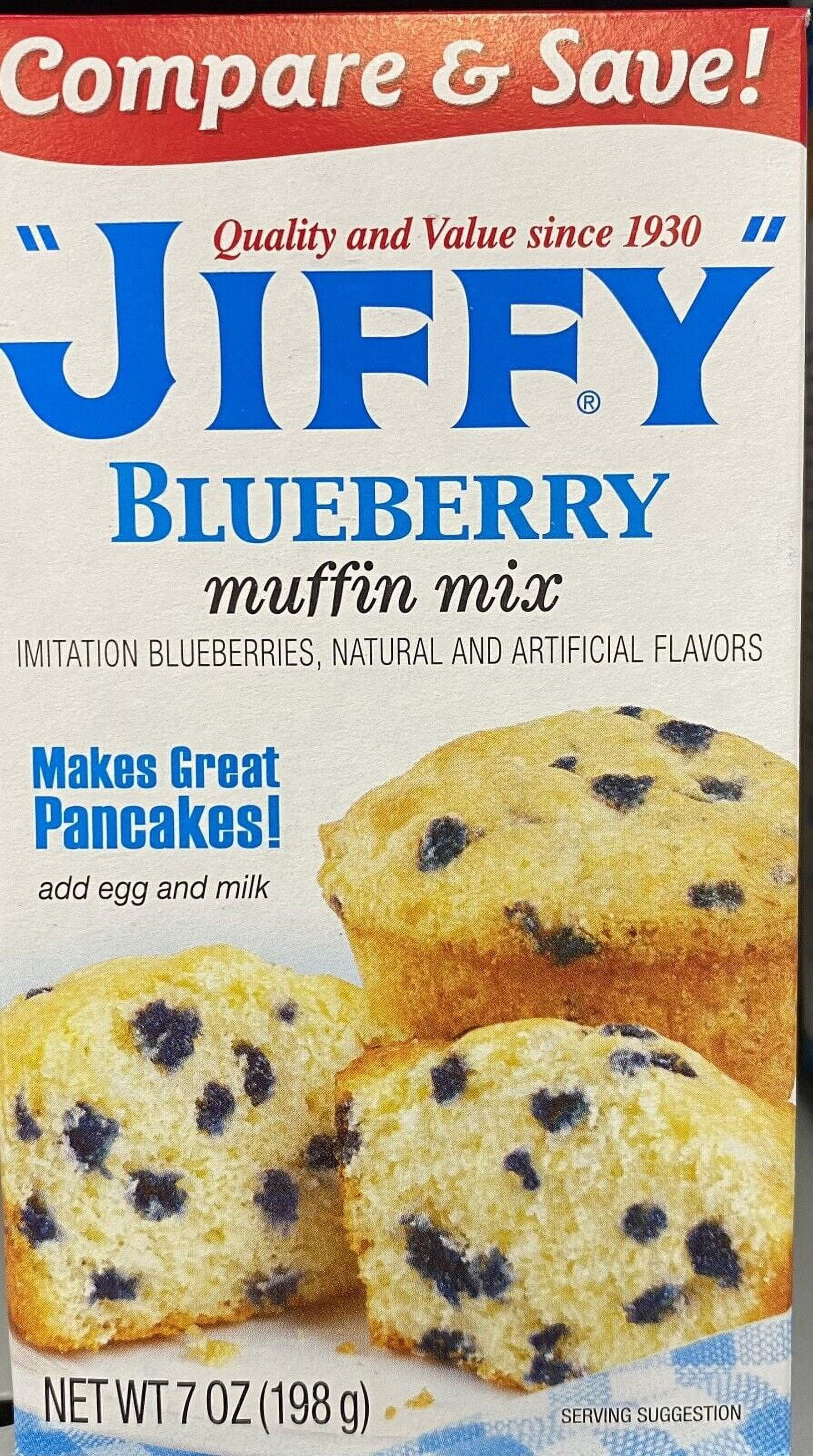 1 Box Jiffy BLUEBERRY MUFFIN Mix 7 Oz Baking FREE SHIPPING