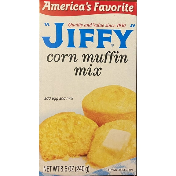 1 Box Jiffy Corn Muffin Mix 8.5 Oz Baking Cornbread Muffin - NEW - FREE SHIPPING