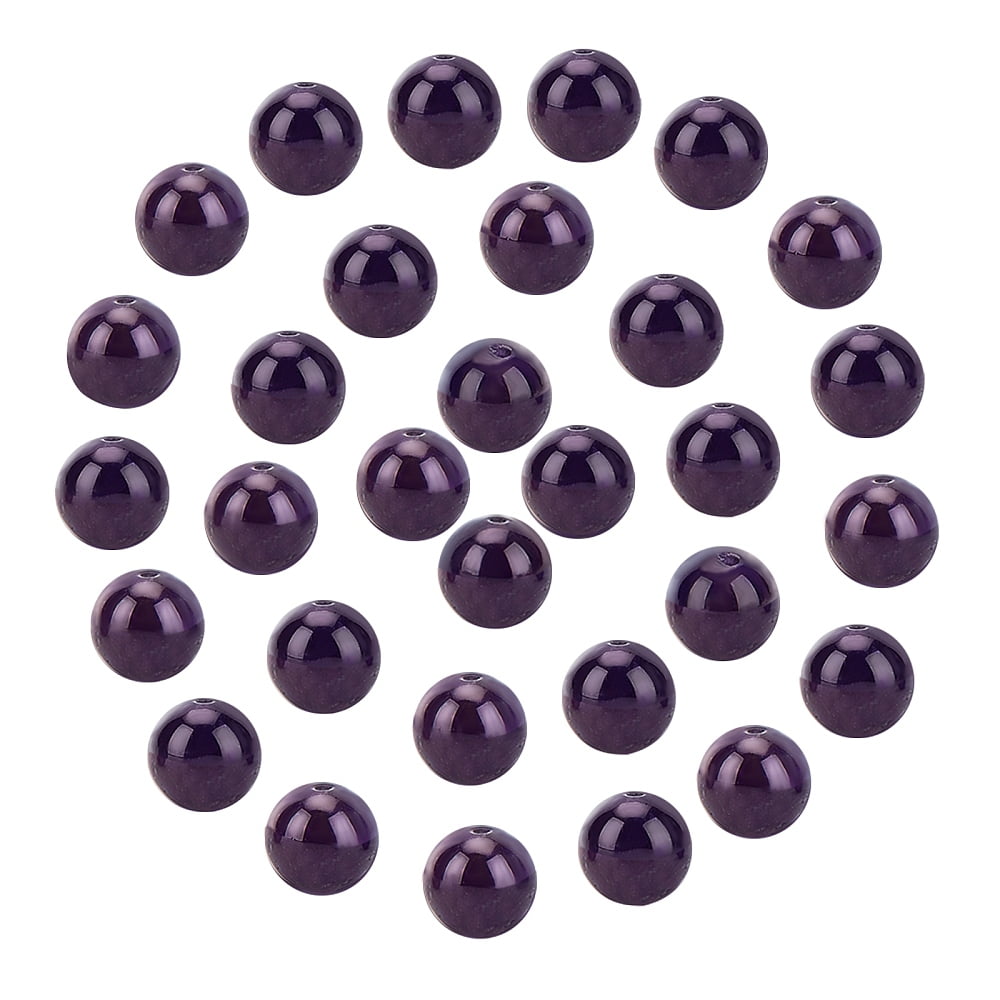1 Box Natural Amethyst Round Bead Strands Round 8mm Hole: 1mm about ...