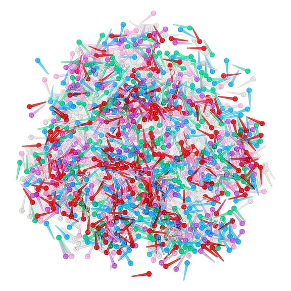 1 Box Plastic Colorful Sequin Pin Premium Sequin Pin Durable Sequin Pin