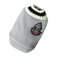 thumbnail image 1 of Zenghuiiii Autumn And Winter New Knitted Vest V Neck College Style Pet Dog Cat Clothes Vest, 1 of 8