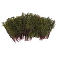 thumbnail image 1 of 1 Box Static Grass Tuft Model Lowland Shrubs Tuft Terrain Model Aritificial Plants DIY Miniature for Train Landscape Railroad Scenery (Green), 1 of 5