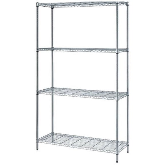 1 Box Wire Shelving Unit, 30 x 18 x 72 in.