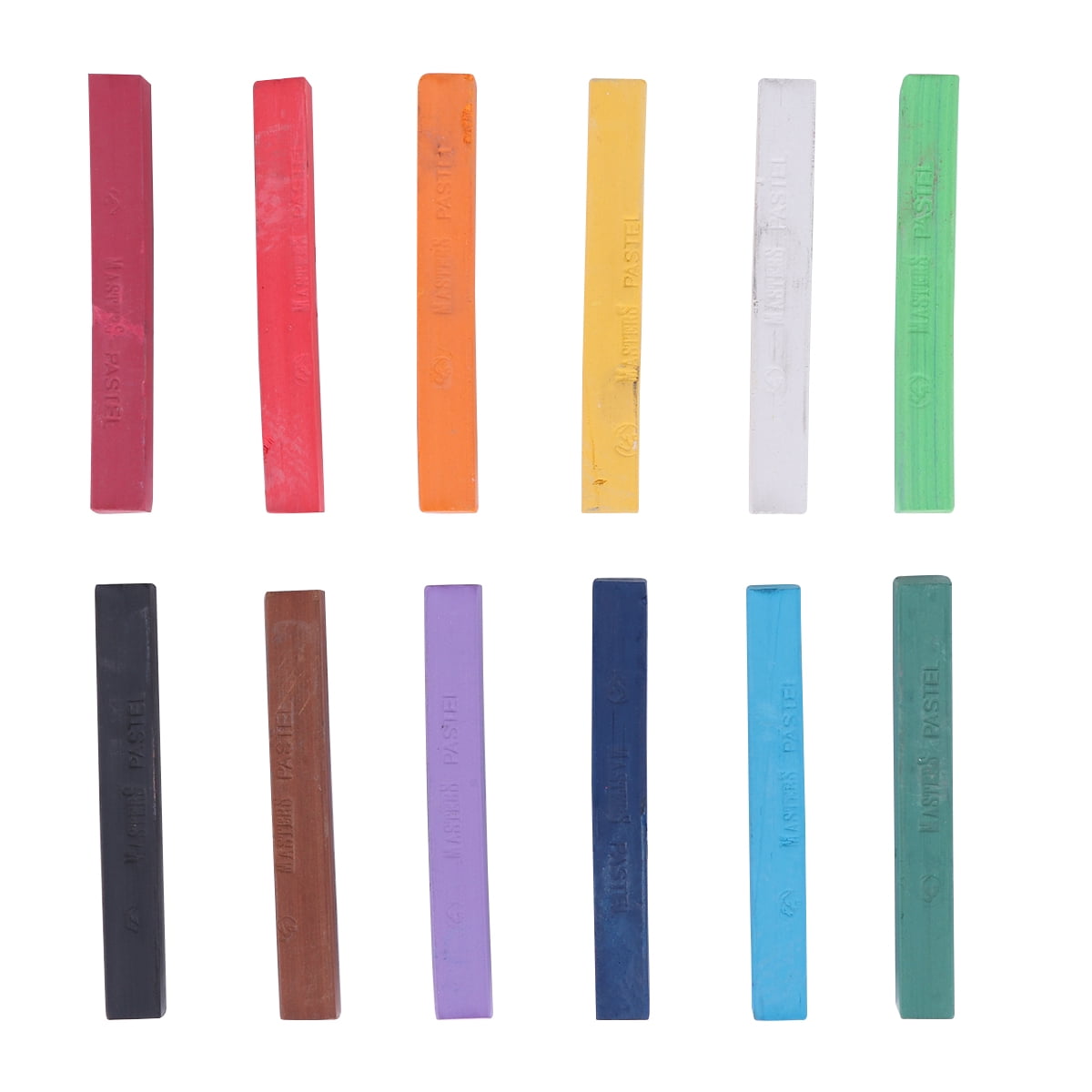 1 Box of 12Pcs Pastel Chalks Oil Pastel Pastel Sticks Chunky Crayons