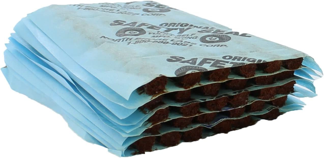 1 Box of 60 Plugs Total Safety Seal Tire Plugs Tire Repair Brown, 4