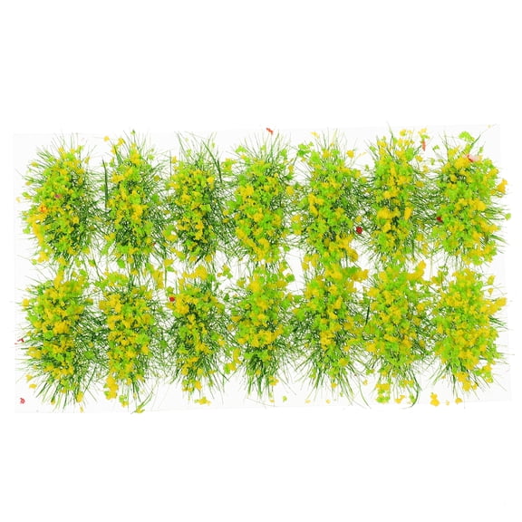 1 Box of Mini Flower Grass Tuft Miniature Flower Cluster DIY Sand Table Adornment