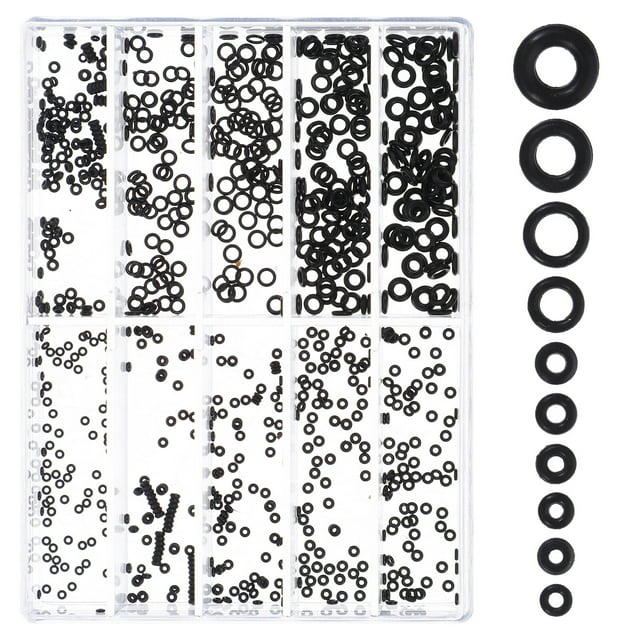 1 Box of Watch Seal Washers for watch Case ORing Rubber Waterproof