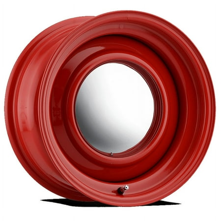 1 Boyd Coddington 15x5 5X5.00 / 5X5.50 +00 61R Smoothie Baron Red Wheel Rim