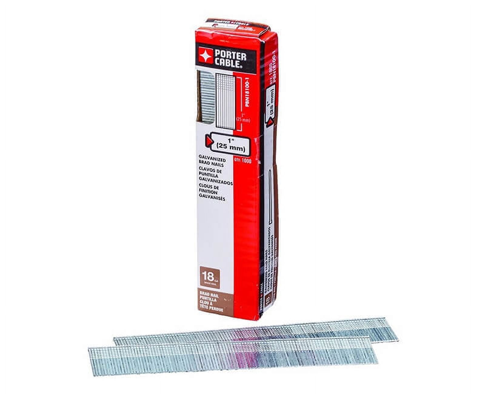 1 Brad Nail - 18 Gauge 5000 Pack