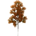 thumbnail image 1 of 1 Branch Artificial Plant Fresh-keeping Vivid UV-resistant Flower Arrangement Fake Pine Stem for Courtyard Yellow Plastic, 1 of 8