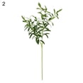thumbnail image 1 of 1 Branch Artificial Plant Realistic Long-lasting 6/10 Forked Decorative Vivid Artificial Olive Branch Wedding Party Decor, 1 of 8