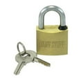 thumbnail image 1 of 1" Brass Padlock Keyed Alike, 1 of 1