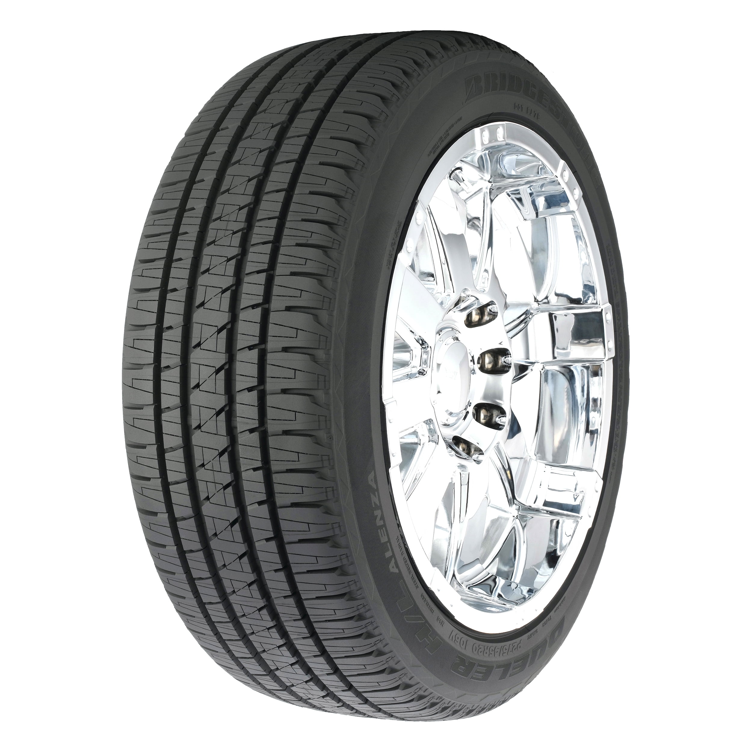 1 Bridgestone Dueler H/L Alenza P275/55R20 111S Tires, All Season, 65000 Mile BR 053967 / 275/55/20 / 2755520 Fits: 2018 Chevrolet Silverado 1500 High Sansujyuku sansujyuku.com