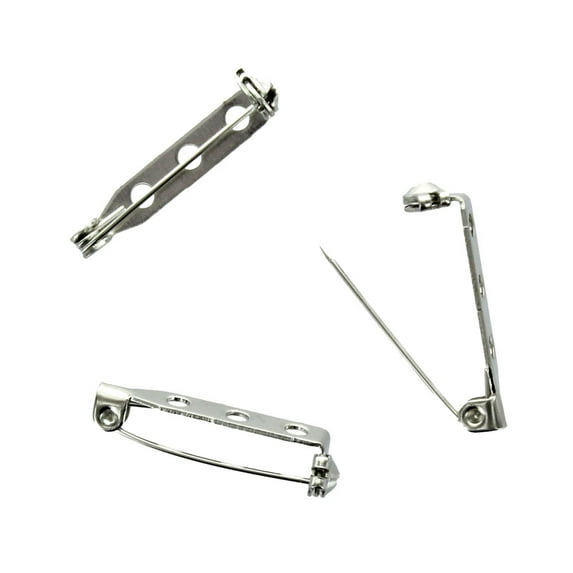 1" Brooch Pin Backs - 144 pcs