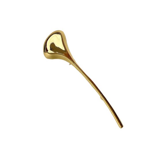1. Brooch Pin With Intricate Veins Design, Secure Fastener For Sensitive Skin & Gallery