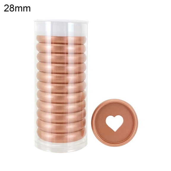 1 Bucket Binding Rings Lustrous Removable ABS Loose Leaf Mushroom Hole Binder Discs Office Supplies