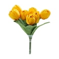 thumbnail image 1 of 1 Bunch Decorative Bright-colored Artificial Flower Faux Silk Flower Handmade Simulation Tulip for Home, 1 of 7