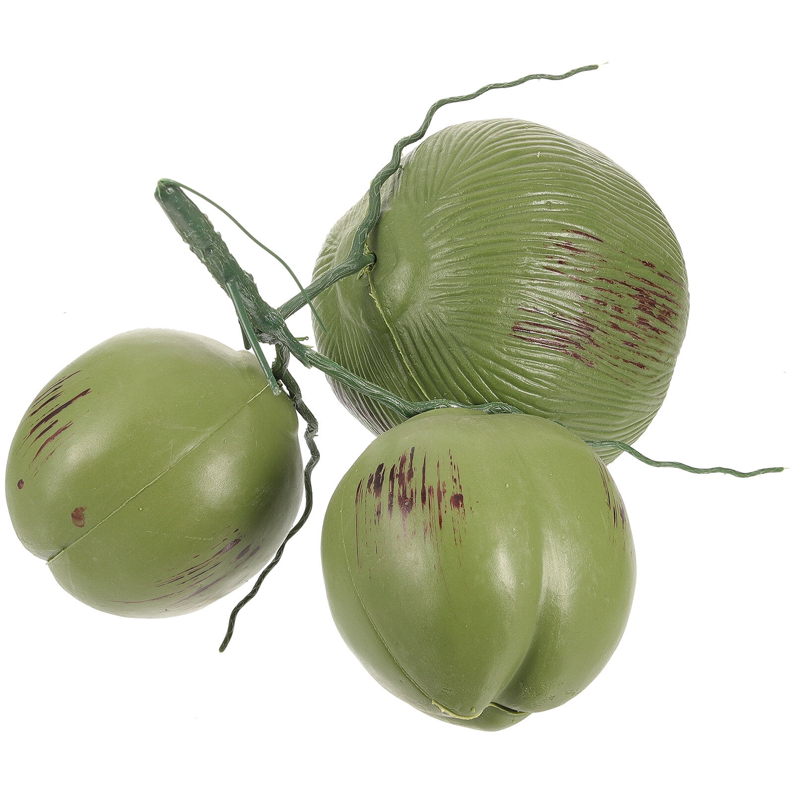 1 Bunch Fake Coconuts Artificial Coconuts Fruit Photo Props Farmhouse