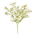 thumbnail image 1 of 1 Bunch Faux Gypsophila Real Touch Bouquet Multicolor Artificial Flower Desktop Decoration for Wedding, 1 of 7