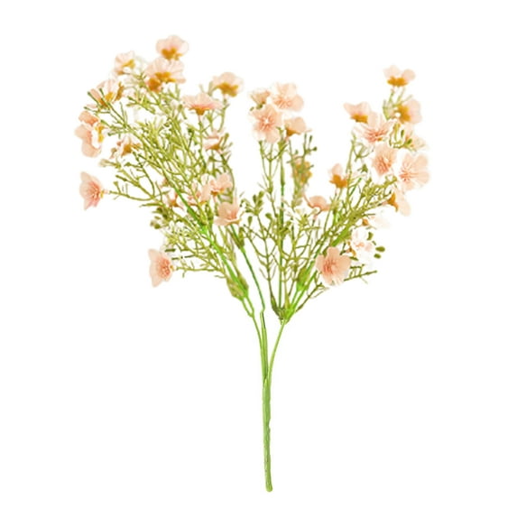 1 Bunch Faux Gypsophila Real Touch Bouquet Multicolor Artificial Flower Desktop Decoration for Wedding