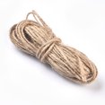 thumbnail image 1 of 1 Bundle 2-Ply Jute Cord Jute String Jute Twine for Jewelry Making Gift Packaging Peru 1mm 5m/bundle, 1 of 1