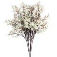 thumbnail image 1 of 1 Bundle Artificial Baby's Breath Flower Pick,Lifelike Gypsophila Bouquets,Artificial Babys Breath Artificial Flowers for Decoration,Faux Baby Breath Wedding Flower Arrangement Home Decor,White, 1 of 9