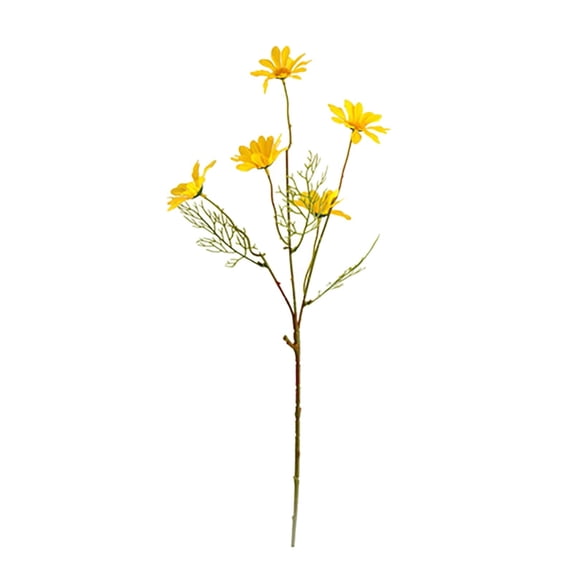 1 Bundle Artificial Flowers for Outdoors Fake Silk Flowers UV Resistant Faux Plastic Plants for Indoor Outdoor Vase Box Garden Porch Window Box Home Spring Summer Decor, Multicolor, 20.87Inches