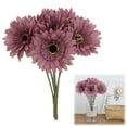 thumbnail image 1 of 1 Bundle Artificial Gerbera Daisies, Fake Silk Flowers with Stems for Wedding Bouquets, Party Centerpieces, Home Decor, Floral Arrangements, and DIY Crafts, for Rustic Farmhouse Chic Decor, B, 1 of 9