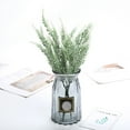 thumbnail image 1 of 1 Bundle White Artificial Lavender Bouquet, Flocking Plastic Flower for Home Wedding Decor White, 1 of 2