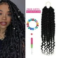 thumbnail image 1 of 1 Bundles/Lot 20 Inch Long Spring Twist Crochet Braids Bomb Twist Crochet Hair, Afro KiLELINTAy Curly Crochet Braids Synthetic Hair Extensions for Hair Braiding,70g, 1 of 8