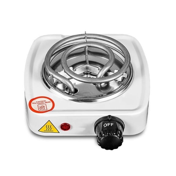 1 Burner Electric Portable Camping Stove,Single Burner,1000W 110V