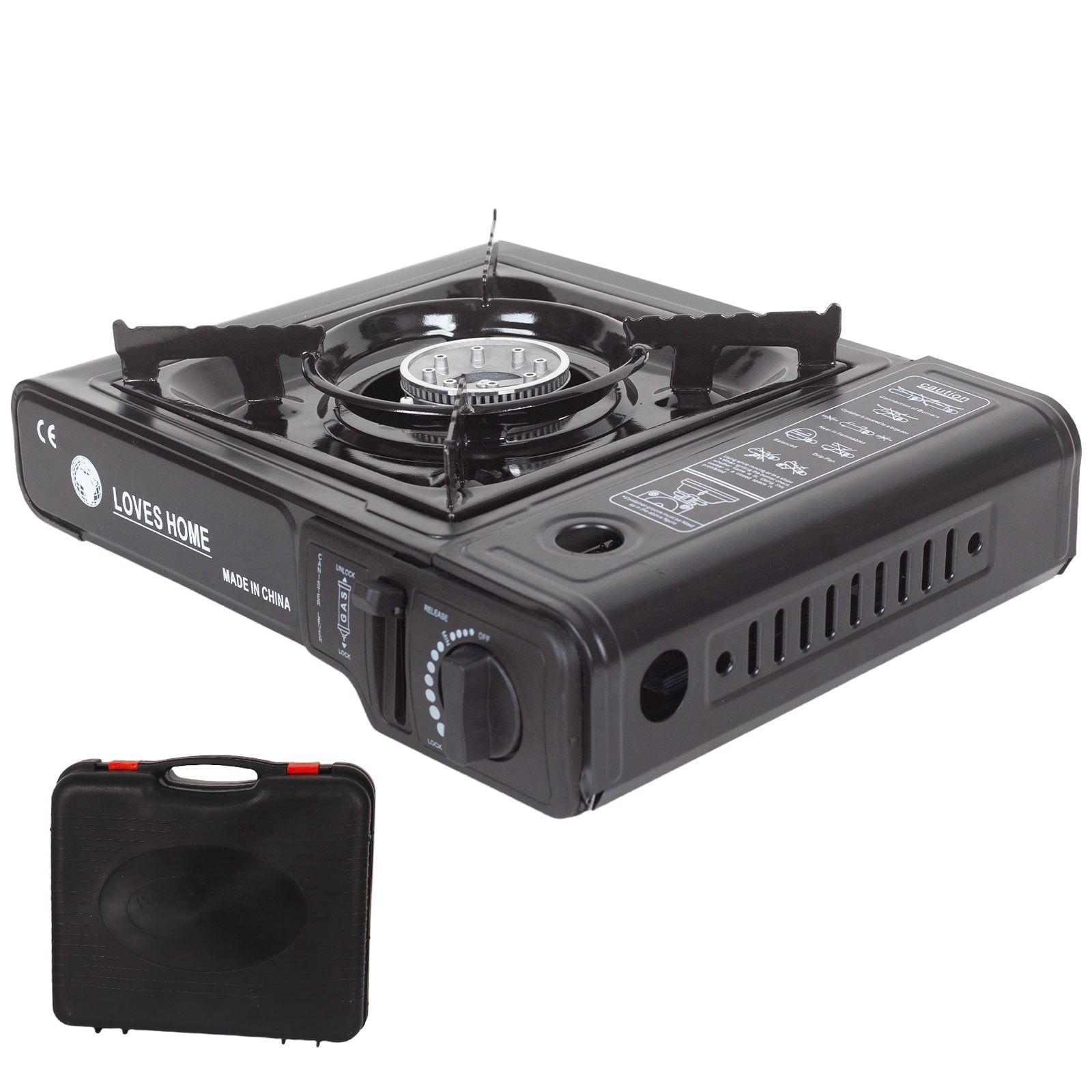 1 Burner Portable Butane Camping Stove Outdoor Gas Stove for Cooking Grill