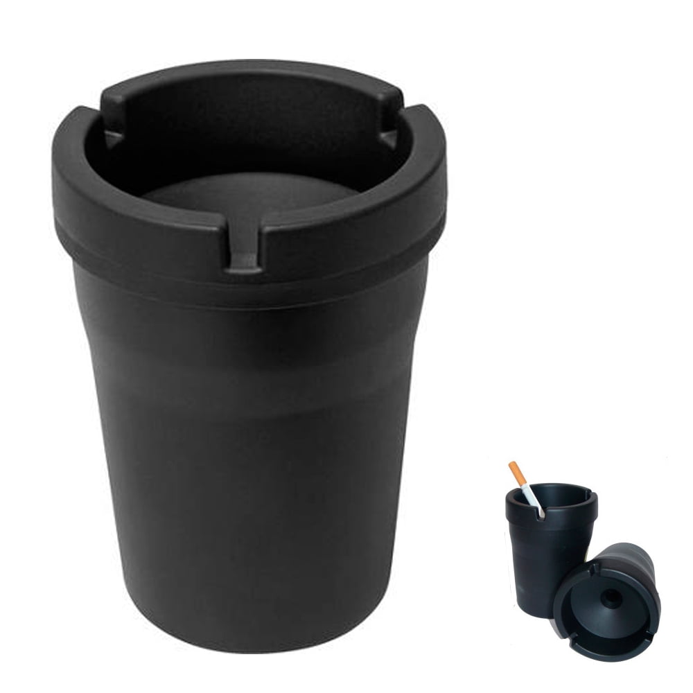 4 Pc Portable Mini Car Garbage Trash Can Bin Wastebasket Butt Bucket  Ashtray Cup