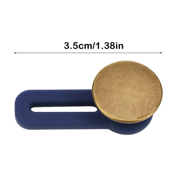 1 Button Extender Button Extenders for Jeans Pants Button Extender Waist Extenders for Pants for Women for Men No Sewing Instant Waistband Extension 11.8 Inches