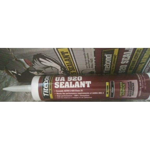 (1 CASE OF 12) Titebond Urethane Acrylic Elastomer Sealant Cartridge 8741 UA 920