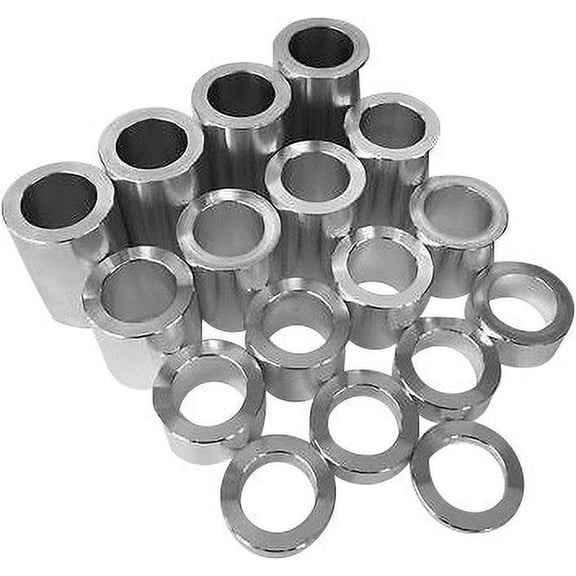 1" CHROME WHEEL SPACER KIT 17 PIECE KIT Harddrive Parts 339359