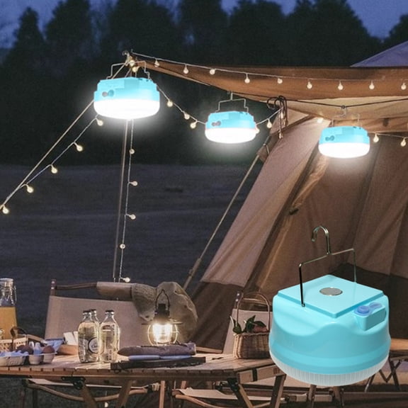 In 1 COB+ Red Camping LED Tent Light Outdoor Camping Light Portable Retractable Lantern Task Lighting For Outdoor Emergency Hiking Camping