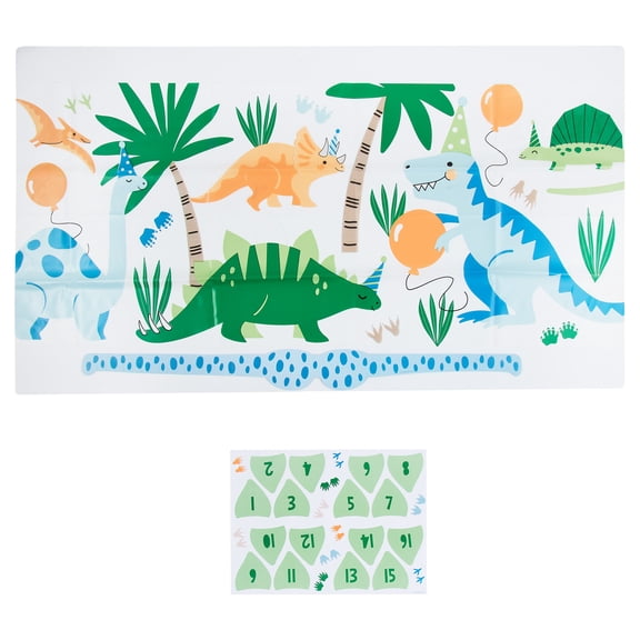 Pin the Scale on the Dinosaur Party Game Kit, by Way To Celebrate