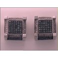 thumbnail image 1 of 1 CT-DIA MICRO-PAVE EARRINGS, 1 of 1