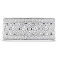 thumbnail image 1 of 1 CTW Round Diamond Vintage Cocktail Ring in 14K White Gold - Size 6, 1 of 1