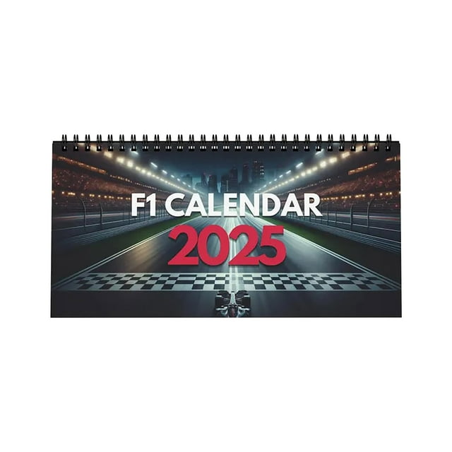 1 Calendar 2025 Calendar 2025 Desktop Calendar for Formula Racing Fan