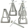 thumbnail image 1 of Camco Olympian Aluminum Stack Jacks, Stabilize, Position And Level Your RV, Trailer Or Camper, Can Support Up to 6,000 lbs, Extends 17" - 4 Pack 44560, 1 of 4